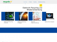 recycle-it.de Webseite Vorschau
