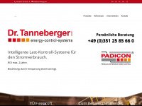 tanneberger.de Webseite Vorschau