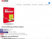 quicksteuer.de Webseite Vorschau