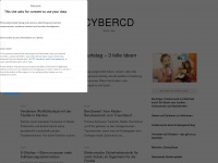 cybercd.de Webseite Vorschau