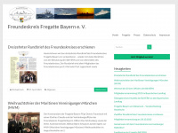 fregattebayern-freunde.de Webseite Vorschau