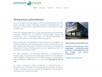 wortmann-energie.de Webseite Vorschau