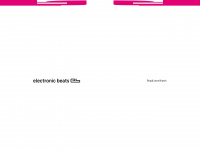 electronicbeats.net Webseite Vorschau