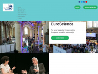 euroscience.org Webseite Vorschau