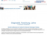 pathologie.uniklinik-freiburg.de Webseite Vorschau