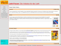 lieth-forum.de Webseite Vorschau