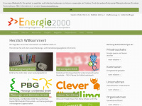 energie2000ev.de Webseite Vorschau