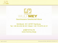 managementwulfmey.de Webseite Vorschau