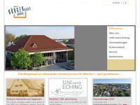 buergerhaus-eching.de Webseite Vorschau