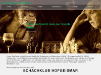 schach-hofgeismar.de Webseite Vorschau