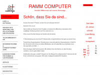 ramm-computer.de Webseite Vorschau