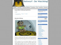 steinwurf.wordpress.com Webseite Vorschau
