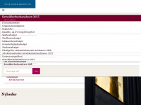 advokatsamfundet.dk Webseite Vorschau