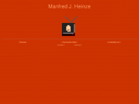 manfred-j-heinze.de Webseite Vorschau