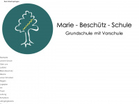 marie-beschuetz-schule.de Webseite Vorschau