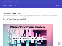 wunschdomain.net Webseite Vorschau