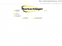 markschlaeger.at Webseite Vorschau