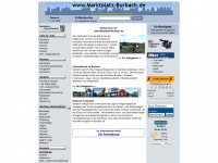 marktplatz-burbach.de Webseite Vorschau