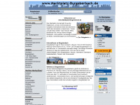 marktplatz-burgoberbach.de Webseite Vorschau