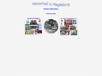 wasserball-magdeburg.eu Webseite Vorschau