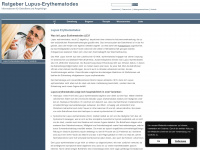 lupus-erythematodes.com Webseite Vorschau