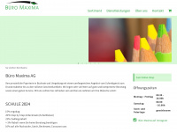 maxima.ch Webseite Vorschau
