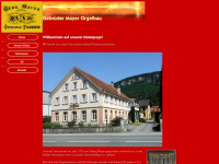 mayer-orgelbau.at Webseite Vorschau