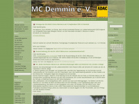 mc-demmin.de Webseite Vorschau