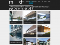 md-morandi.ch Webseite Vorschau