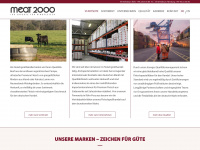 meat2000.de Webseite Vorschau