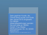 meba-systeme.de Webseite Vorschau