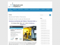 mechatronik-plattform.at Webseite Vorschau