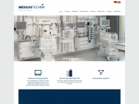 medgas-technik.de Webseite Vorschau