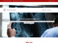medicalmuslimbridge.de Webseite Vorschau