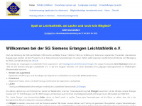 sgs-leichtathletik.de Webseite Vorschau