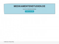 medikamentenstudien.de Webseite Vorschau