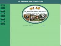 meerschweingarten.de Webseite Vorschau
