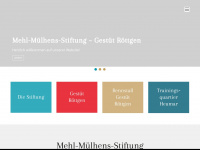 mehl-muelhens-stiftung.de Webseite Vorschau