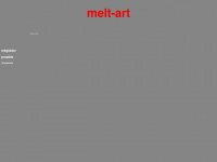 melt-art.at Webseite Vorschau