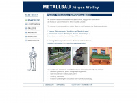 metallbau-wollny.de Webseite Vorschau