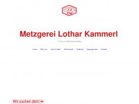 metzgerei-kammerl.de Webseite Vorschau