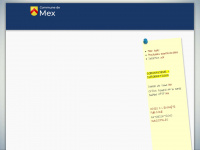 mex.ch Webseite Vorschau