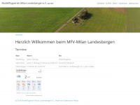 mfv-milan-landesbergen.de Webseite Vorschau