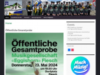 mg-eggishorn.ch Webseite Vorschau