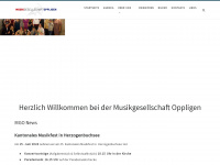 mg-oppligen.ch Webseite Vorschau