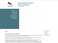 mgaffeltrangen.ch Webseite Vorschau