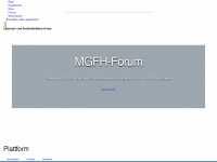 mgfh.de Webseite Vorschau