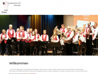 mgseengen.ch Webseite Vorschau