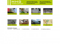 mhg-metallbau.at Webseite Vorschau