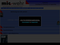 mic-wehr.de Webseite Vorschau